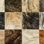 alfombra piel de vaca patchwork